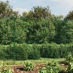 vidaXL Draadgaashek met grondankers 2x10 m groen, Verzenden, Nieuw