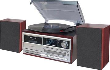 Roadstar HIF-8892 Retro Platenspeler DAB Radio Bluetooth..., Audio, Tv en Foto, Platenspelers, Verzenden, Nieuw