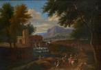 Jan van Huysum (1682-1749), Follower of - Landscape, Antiek en Kunst