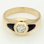 Zonder Minimumprijs - Ring - 18 karaat Geel goud Diamant