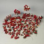 Decoratief ornament (100) - 100 stuks - Vintage Houten, Diversen, Kerst, Nieuw