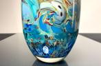 Maxence Parot - Vaas - Uniek opaline en gouden vaas - Glas