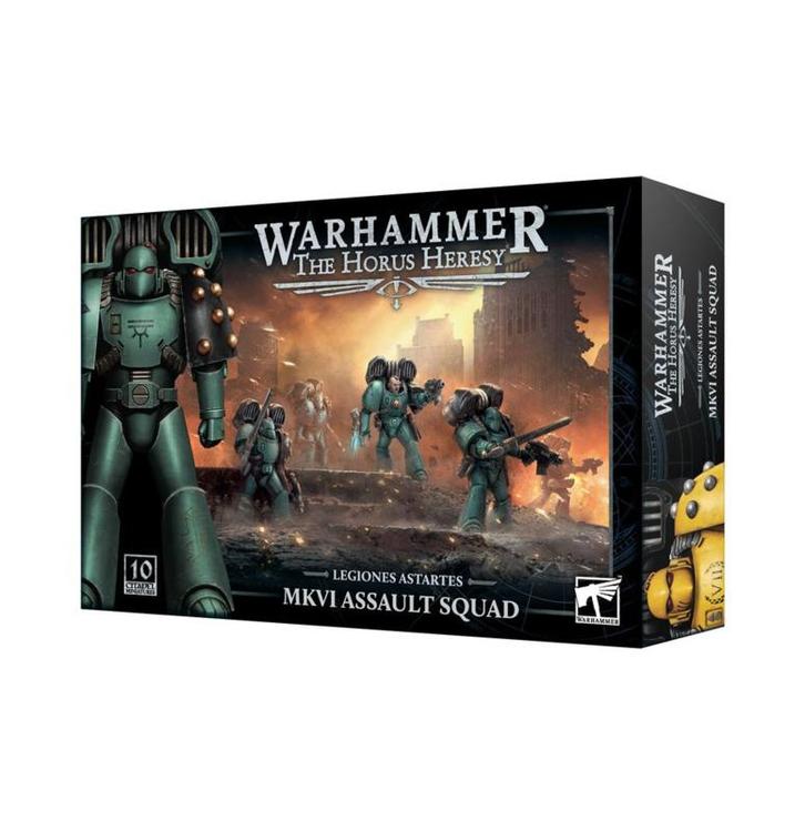 Warhammer The Horus Heresy MKVI assault squad (Warhammer, Hobby en Vrije tijd, Wargaming, Ophalen of Verzenden