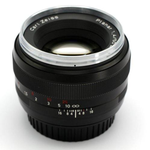 Carl Zeiss Planar 50mm f/1.4 ZE T* voor Canon EF mount, Audio, Tv en Foto, Fotocamera's Analoog