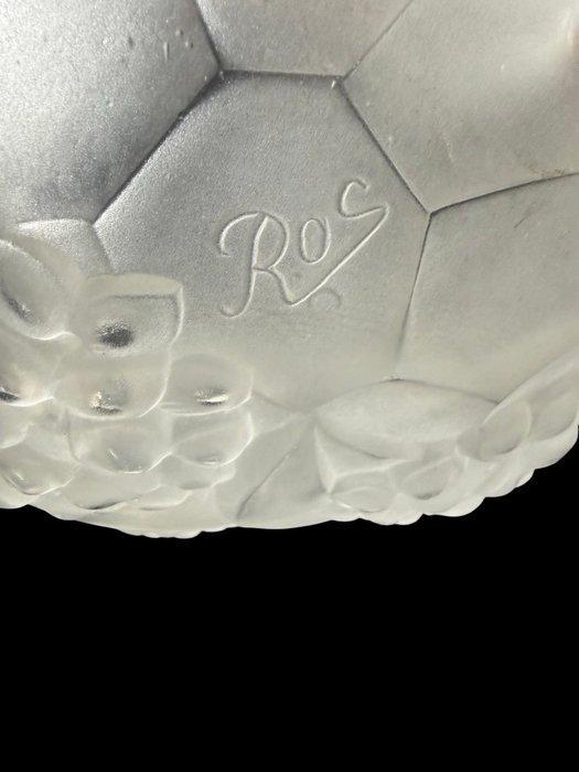 Ros - Ros - Plafondlamp - Glas, Antiek en Kunst, Kunst | Designobjecten