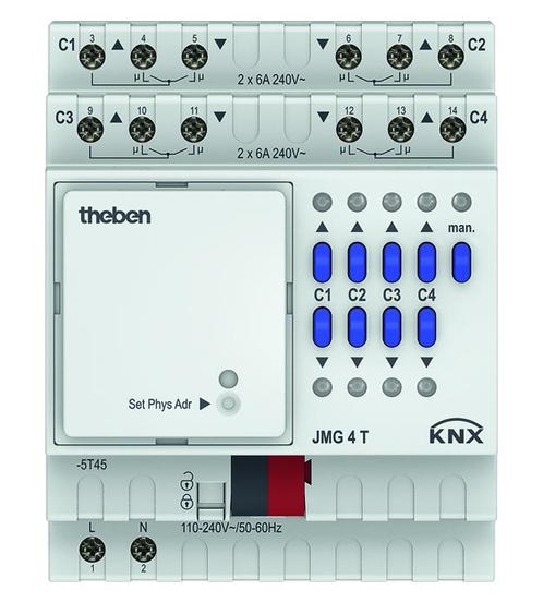 Theben JME Jaloezieactuator Bus Systeem - 4930250, Doe-het-zelf en Bouw, Elektriciteit en Kabels, Verzenden