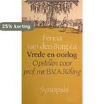 Vrede en oorlog 9789029554503, Boeken, Verzenden, Gelezen