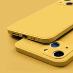 iPhone 13 Pro Max Square Silicone Hoesje - Zachte Matte Case, Telecommunicatie, Mobiele telefoons | Hoesjes en Screenprotectors | Apple iPhone