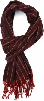 Suitable Heren Sjaal Bordeaux Streep 18-01 maat  Heren, Vêtements | Hommes, Bonnets, Écharpes & Gants, Verzenden