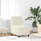 vidaXL Modulaire bank zonder armleuningen crème 55 cm, Huis en Inrichting, Verzenden, Nieuw