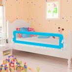 vidaXL Bedhekje peuter 150x42 cm blauw, Verzenden