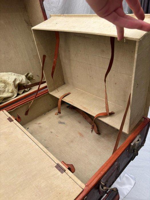 Leren Reis Koffer - Koffer, Antiek en Kunst, Curiosa en Brocante