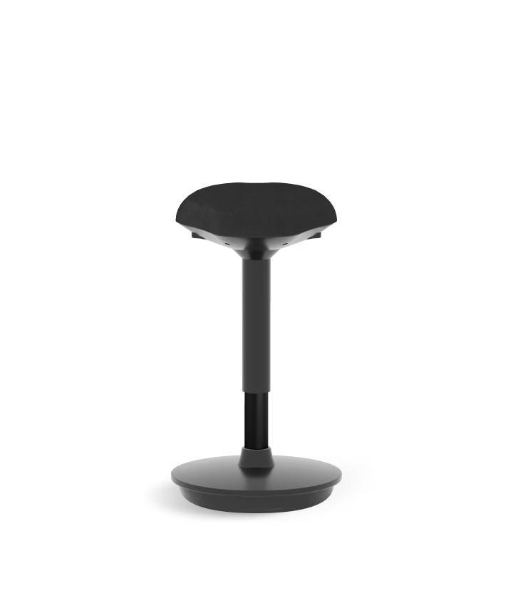 Wiebelkruk - Ergonomische kruk - Bureaukruk - Zwart - BH4B -, Huis en Inrichting, Woonaccessoires | Overige, Nieuw, Verzenden