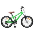 vidaXL Mountainbike 24 Inch 6-Speed voor 8-12 jaar oud Groen, Verzenden, Nieuw