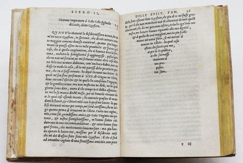 Cicerone - Epistole Famigliari - 1548, Antiek en Kunst, Antiek | Boeken en Manuscripten
