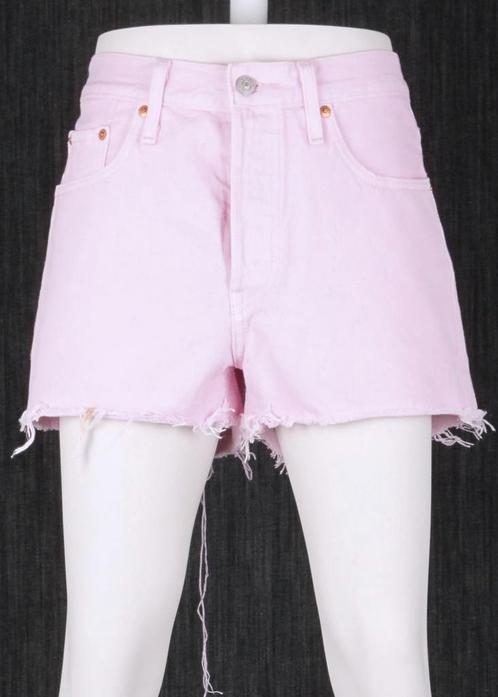 Vintage Straight Levis Pink size 28 / 12, Kleding | Heren, Broeken en Pantalons, Ophalen of Verzenden