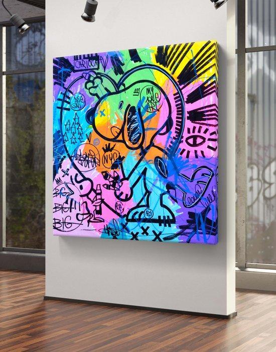 LACRISS (1990) - Snoopy e Woodstock Carioca + XL, Antiek en Kunst, Kunst | Schilderijen | Modern