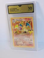 Pokémon - 1 Graded card - Charizard Foil - GG 10 - Sword &