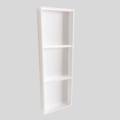 In Of Opbouwnis BWS 149.5x29.5x8 cm met 3 Schappen Wit, Doe-het-zelf en Bouw, Sanitair, Bad, Nieuw, Ophalen of Verzenden