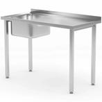 Spoeltafel | KitchenLine | RVS | 1 Spoelbak (Links) |, Zakelijke goederen, Horeca | Keukenapparatuur, Verzenden, Nieuw in verpakking