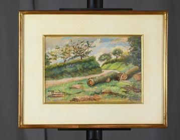 Georges Bradberry (1878-1959) - Chemin de campagne, Antiquités & Art