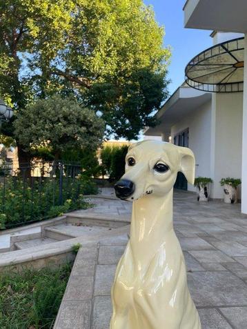 Bassano - Statue, Levriero - 74 cm - Céramique
