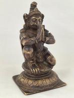 Beeld, Oude bronzen Garuda - 12.5 cm - Brons