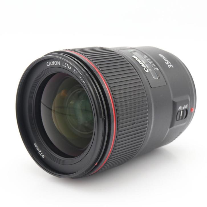 Canon EF 35mm F/1.4 L II USM | Tweedehands, Audio, Tv en Foto, Foto | Lenzen en Objectieven, Zo goed als nieuw, Verzenden