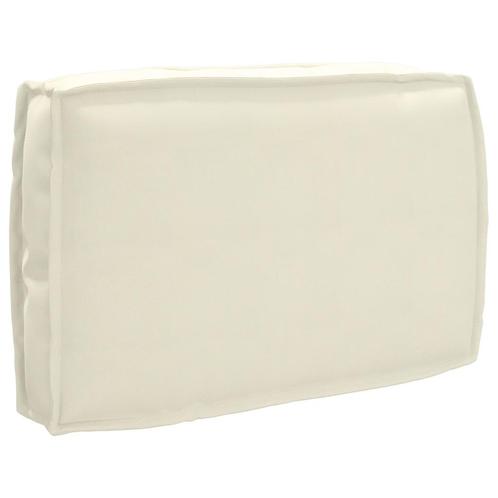 vidaXL 2-delige set kussens voor pallets Crème Oxford stof, Huis en Inrichting, Woonaccessoires | Kussens, Nieuw, Verzenden