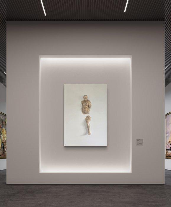 Nicole Lubbers - Left Behind Schade, Antiek en Kunst, Kunst | Schilderijen | Modern