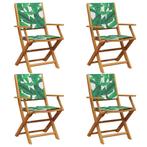Inklapbare Tuinstoelen Set - 40% Korting - Retour Deal!, Verzenden, Nieuw, Hout, Inklapbaar