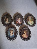 Scuola europea (XIX-XX) - Ritratti, Antiek en Kunst