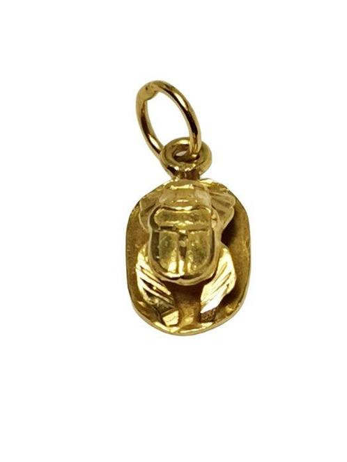 Zonder Minimumprijs - Hanger - 18 karaat Geel goud, Handtassen en Accessoires, Antieke sieraden