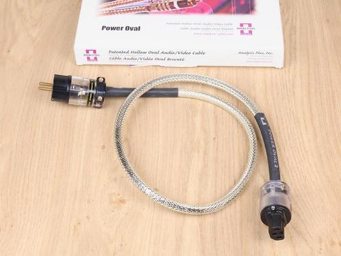 Analysis Plus Power Oval 2 audio power cable 1,0 metre, TV, Hi-fi & Vidéo, Câbles audio & Câbles de télévision, Enlèvement ou Envoi