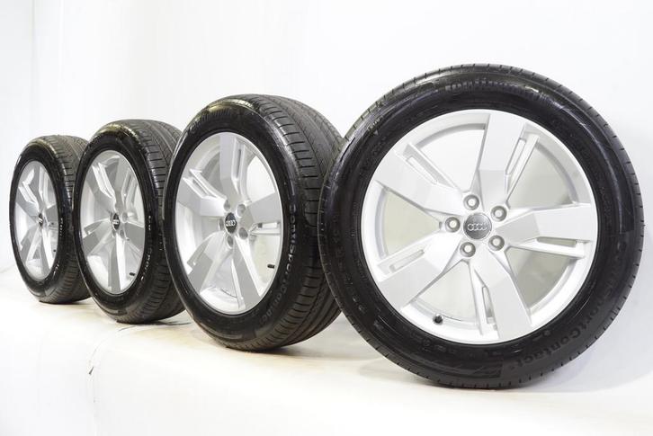 Audi Q5 19 inch velgen + Zomerbanden Continental Origineel, Auto-onderdelen, Banden en Velgen, Ophalen of Verzenden