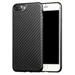 iPhone 7+ Plus X-LEVEL 0.8mm Carbon fiber Textuur TPU Soft, Verzenden