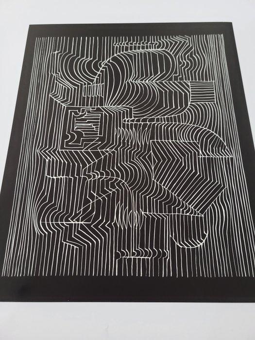 Victor Vasarely (1906-1997) - GORDIUM (1951), Antiek en Kunst, Antiek | Overige Antiek