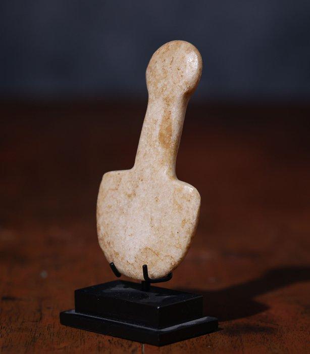 Anatolian marmeren beeld, Kusura-type, met Spaans, Verzamelen, Mineralen en Fossielen