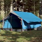 vidaXL Tent 2-persoons waterdicht blauw, Caravans en Kamperen, Tenten, Nieuw