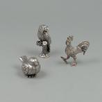 Huismus, Papagaai & Haan, NO RESERVE - Miniatuur figuur  (3)