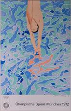 David Hockney (1937) - Olypische Spiele 1972 - Diver, Antiek en Kunst