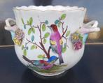 Cache-pot en porcelaine allemande polychrome - Pot -