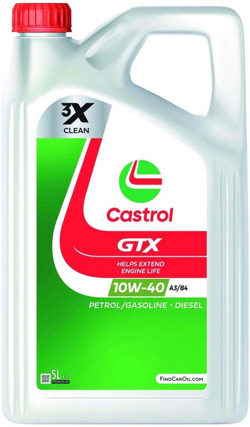 Castrol GTX 10W40 A/B 5 Liter, Autos : Divers, Produits d'entretien, Enlèvement ou Envoi