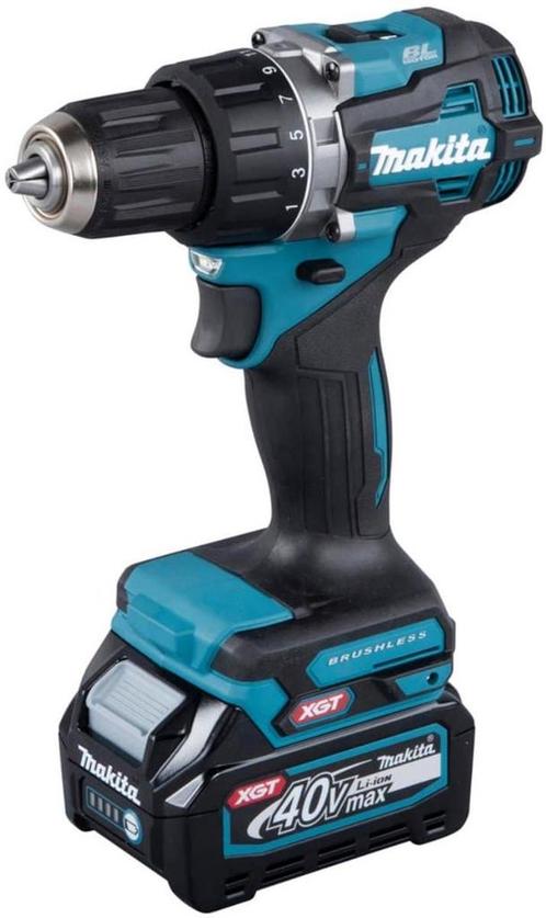 Makita XGT DF002GA201 Akku-Bohrschrauber 40VMAX, Doe-het-zelf en Bouw, Gereedschap | Boormachines, Boormachine, Zo goed als nieuw