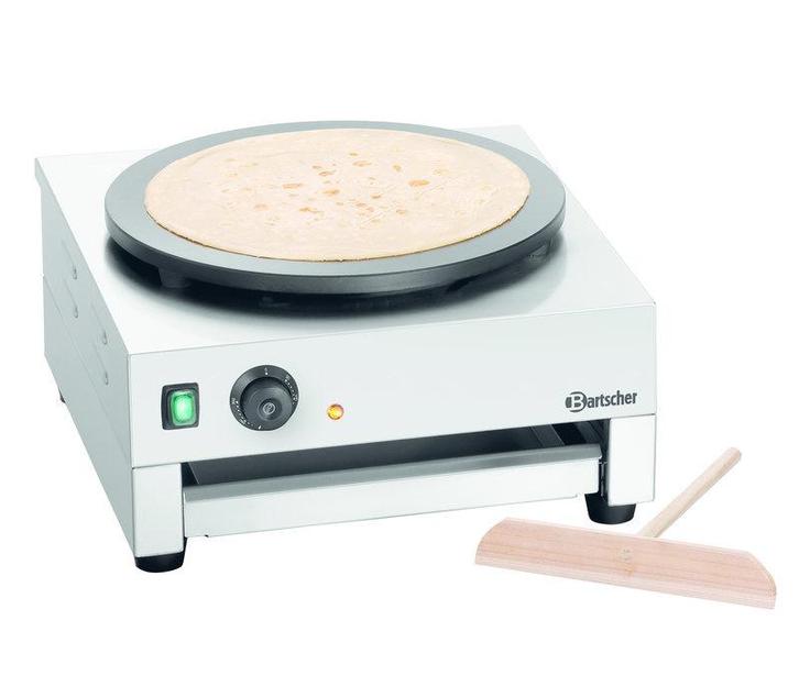 Crêpe-bakplaat | 1CP400 | Elektrisch RVS | Ø400mm | 3kW |, Zakelijke goederen, Horeca | Keukenapparatuur, Nieuw in verpakking