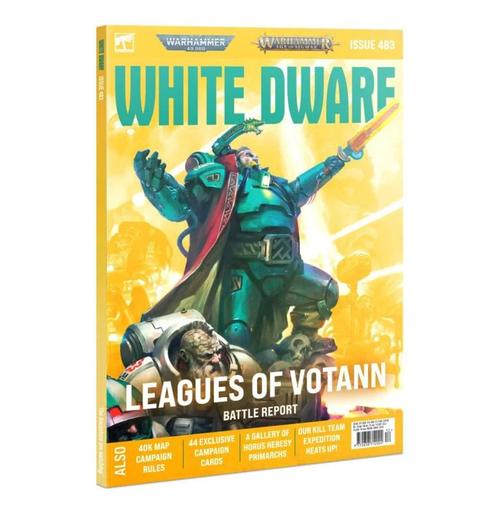 White Dwarf Issue 483 - December 2022 (Warhammer nieuw), Hobby & Loisirs créatifs, Wargaming, Enlèvement ou Envoi