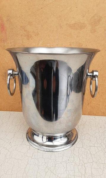 Guy Degrenne - Wijnkoeler - Inox - Grote inox koelemmer