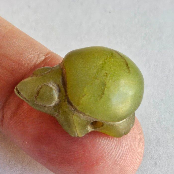Sino-Siberian of Bactrian Aventurine Quartz XXS schildpad, Antiek en Kunst, Antiek | Overige Antiek