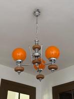 Plafondlamp - Onbekend - Glas, Keramiek, Metaal, Antiek en Kunst