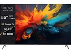 Peaq -  Ptv 55gqu-5024c 55 Qled Smart 4k - Zwart, Audio, Tv en Foto, Televisies, Verzenden, Nieuw, 100 cm of meer, Overige merken